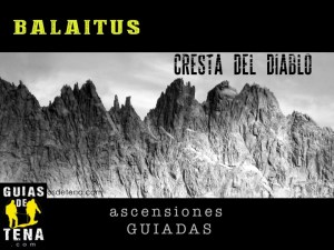 Cresta del Diablo con guía de montaña