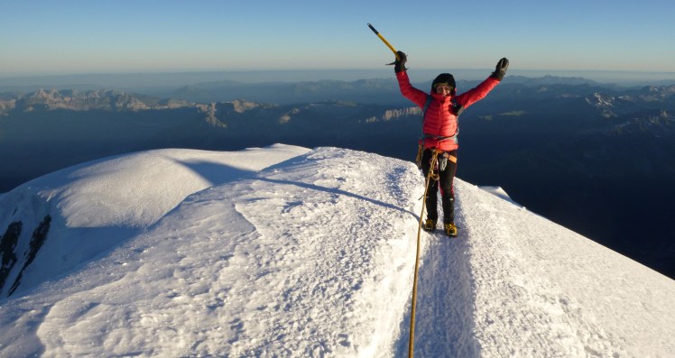 Mont Blanc guía de montaña