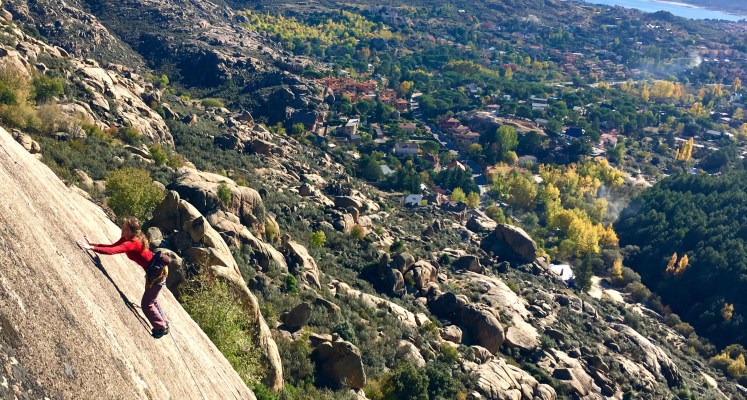 escaladas con guia en LA PEDRIZA